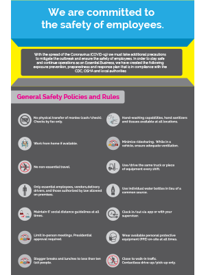 General Safety Policies 